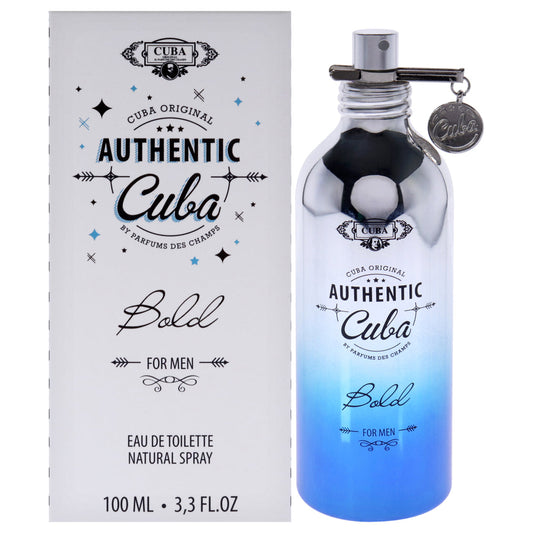 Cuba Authentic Bold For Men Eau De Toilette Spray 100ml