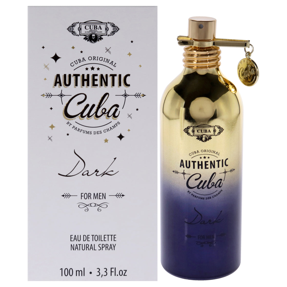 Cuba Originals Cuba Original Cuba Authentic Dark Eau de Toilette (EDT) Homme 100ml