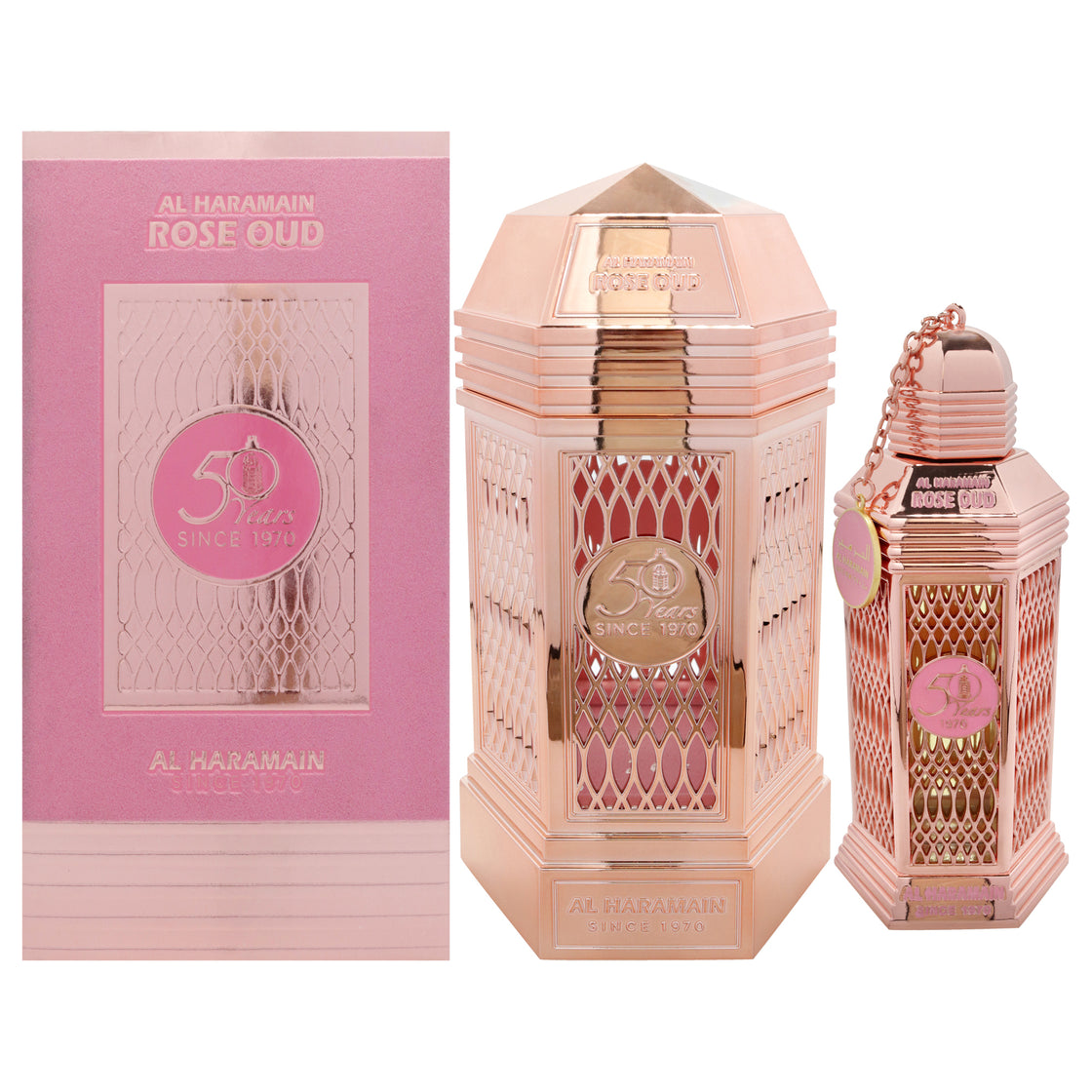 Al Haramain 50 Years Rose Oud Parfum