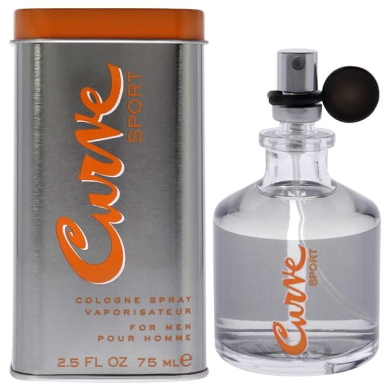 Curve Sport par Liz Claiborne Cologne Spray Pour Homme 0.5oz, 1oz équivaut à 30ml 15ml - Lot of 2