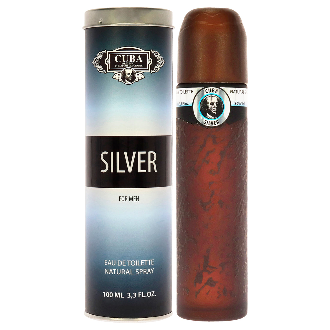 Cuba Originals Cuba Original Cuba Silver Eau de Toilette (EDT) Mixte 100ml