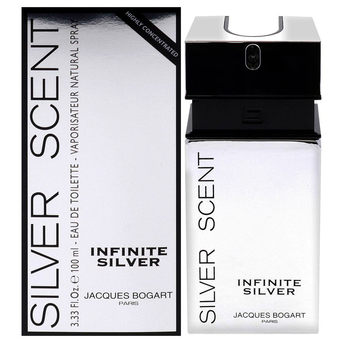 Jacques Bogart Silver Scent Infinite Silver Eau de Toilette (EDT) Homme 100ml