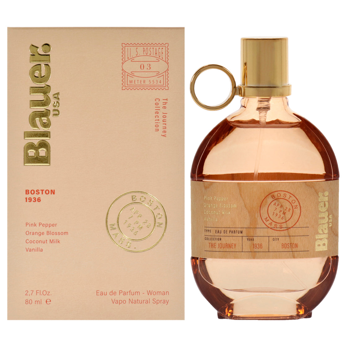 Blauer USA Blauer Journey Woman Eau de Parfum (EDP) Mixte 80ml
