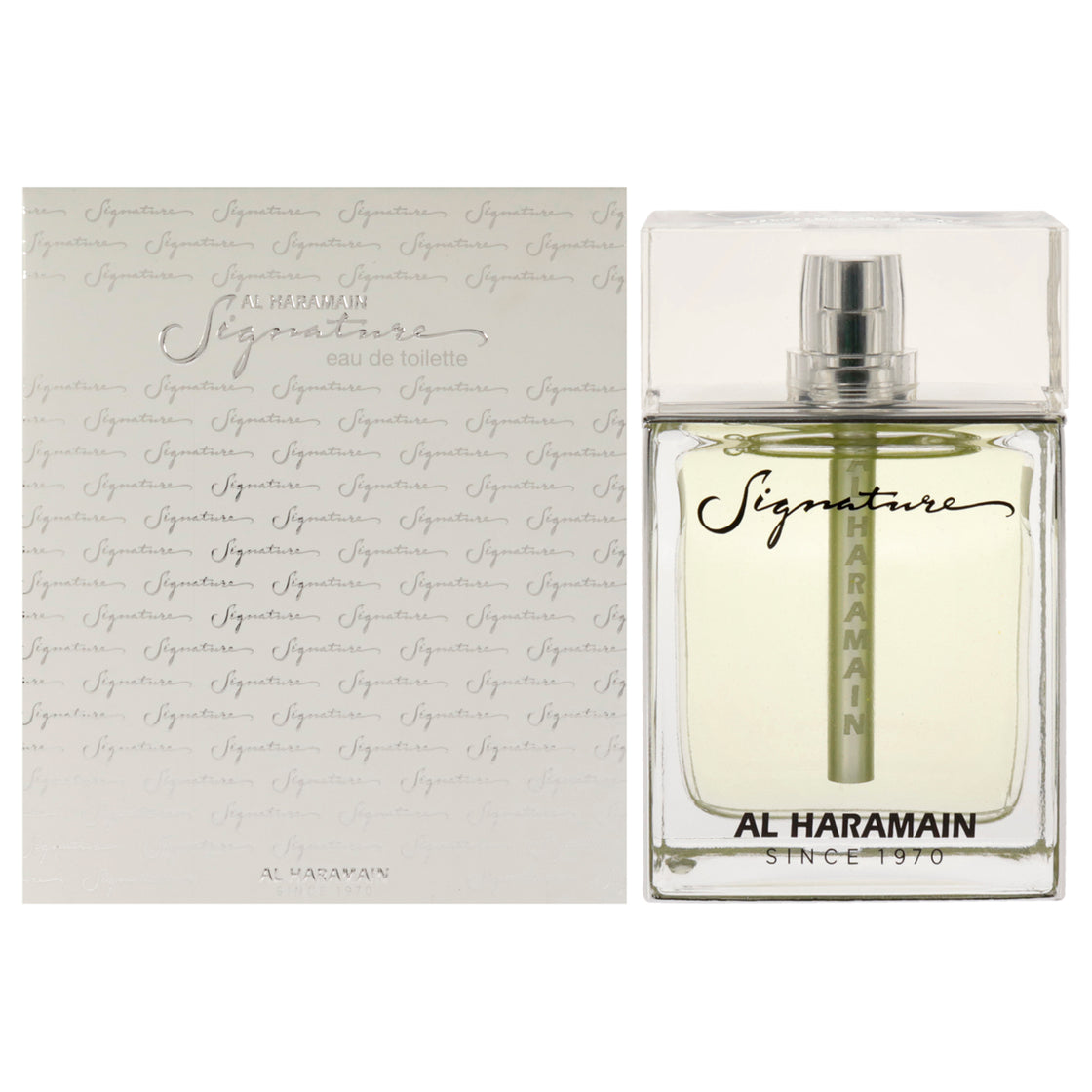 Al Haramain Signature Silver Unisex Eau De Toilette Spray 100ml