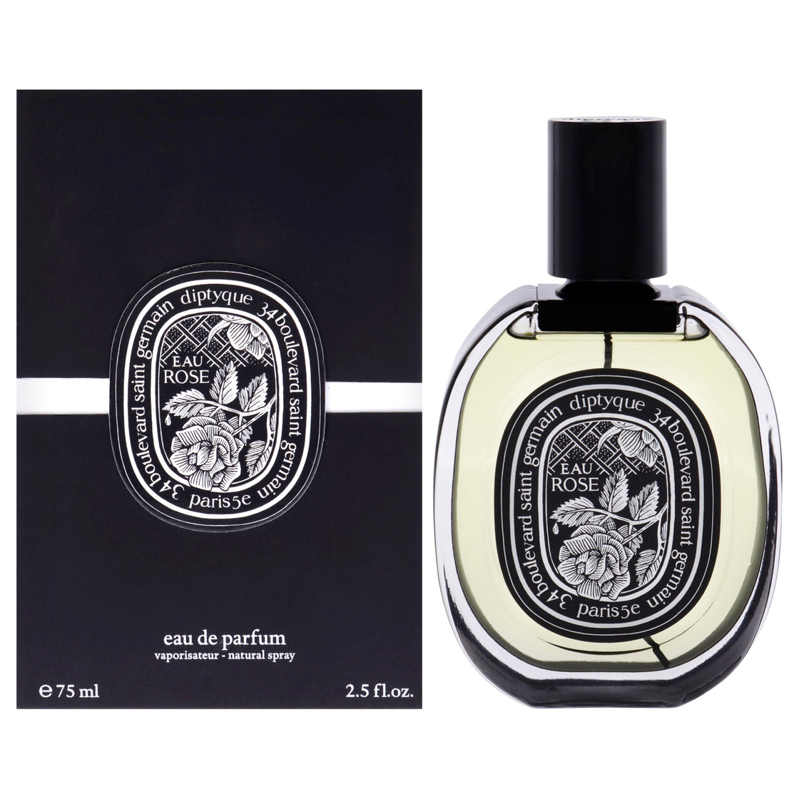 Diptyque Eau Rose Eau De Parfum 75ml Women Spray