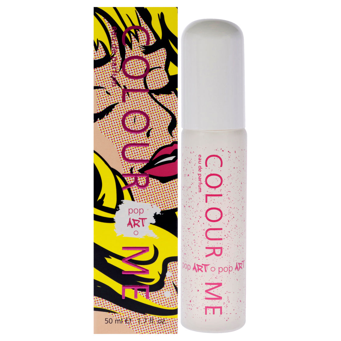 COLOUR ME Pop Art Fragrance for Women 50ml Eau de Parfum Natural Fresh Floral