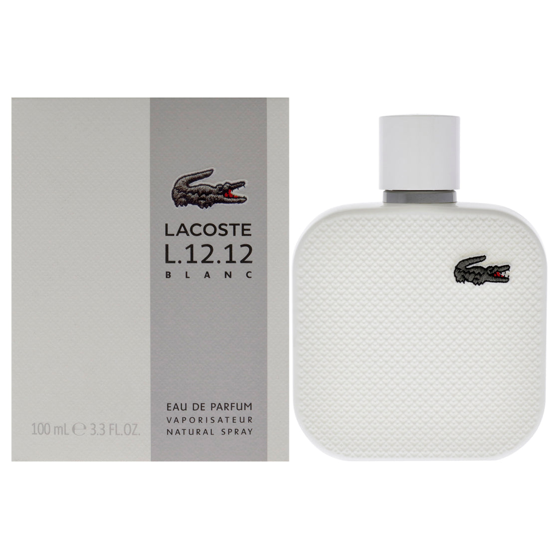 Lacoste L.12.12 Blanc For Him 3.3 Fl Oz Eau de Parfum pour homme