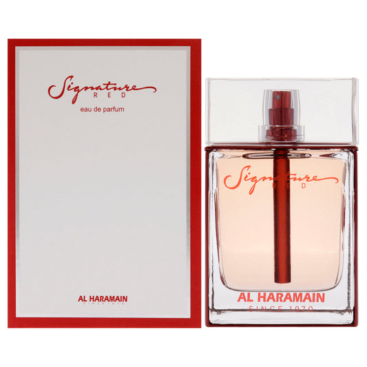 Al Haramain Signature Red For Women Eau De Parfum Spray 100ml