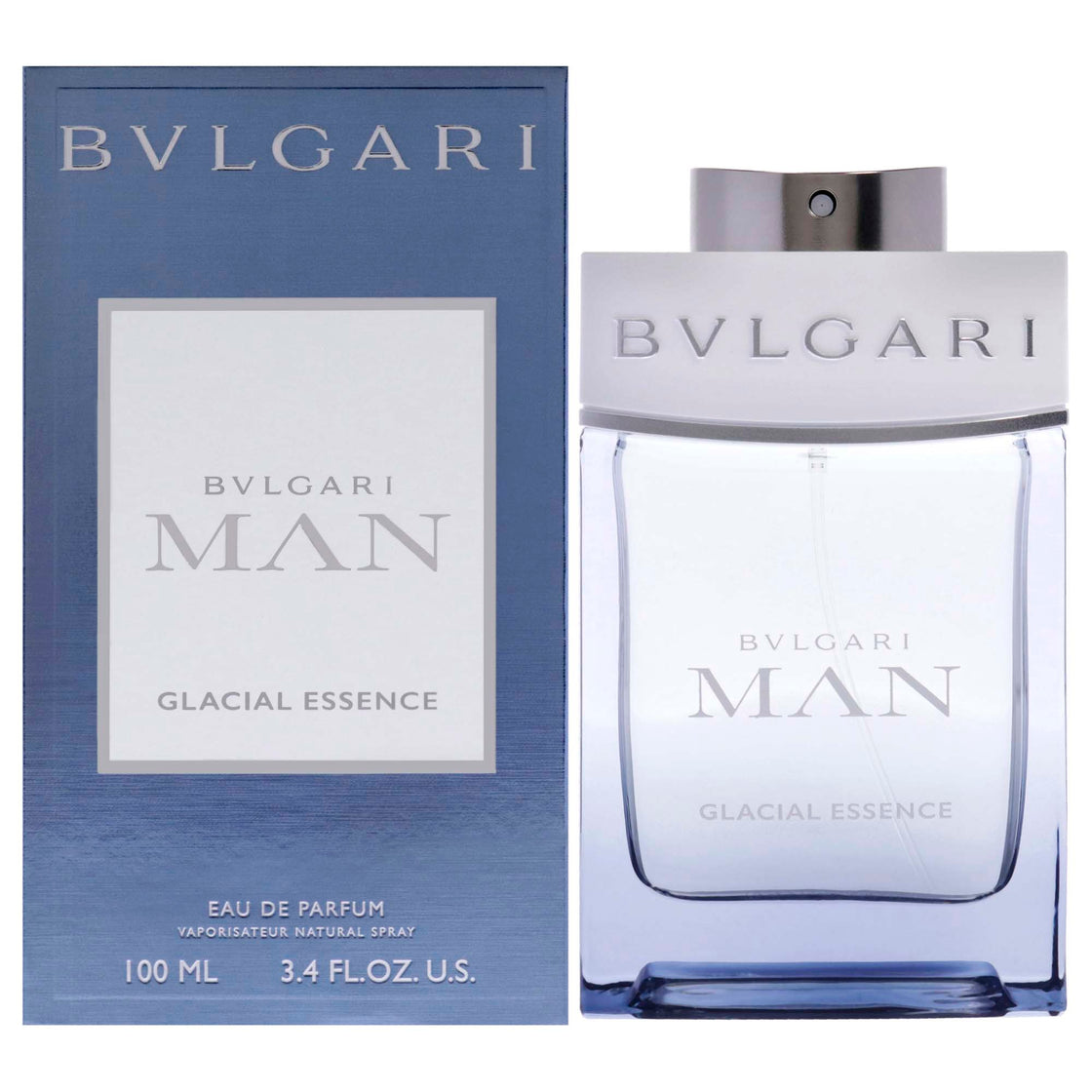 Bvlgari Man Glacial Essence Woody Fougere Eau de Parfum (EDP) Mixte
