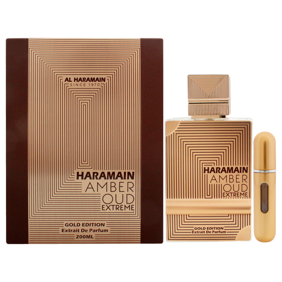 Al Haramain Perfumes Amber Oud Gold Edition Extreme Pure Perfume Parfum (Parfum) Mixte 200ml