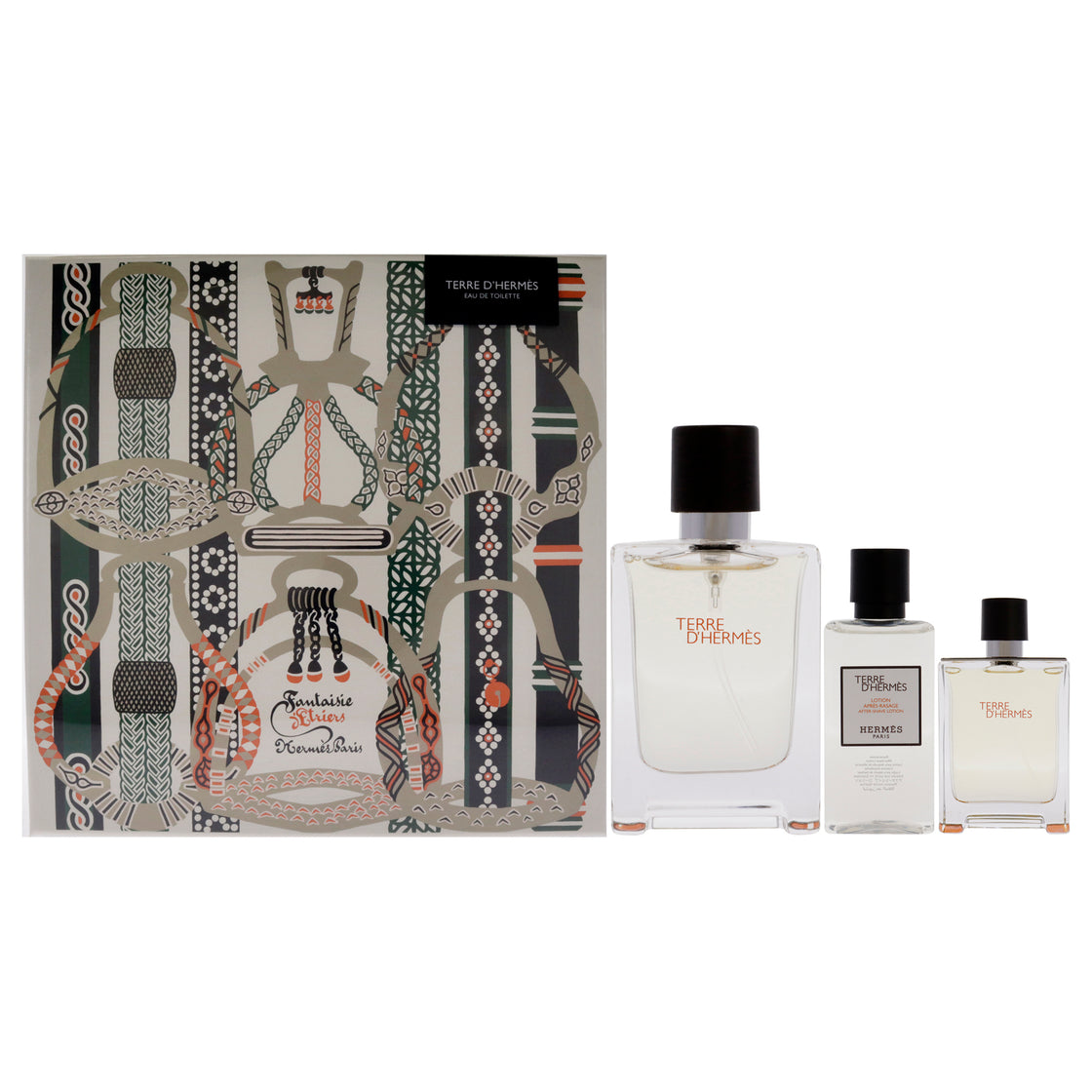 Hermès Herms Terre D'Hermes Gift Set After Shave Miniature Coffret (Coffret) Mixte 100ml