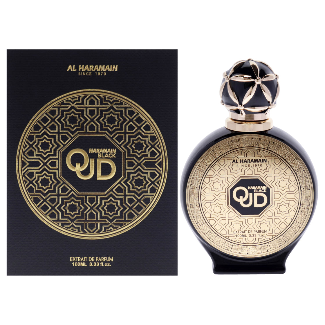 Al Haramain Black Oud Extrait De Parfum Spray 100ml