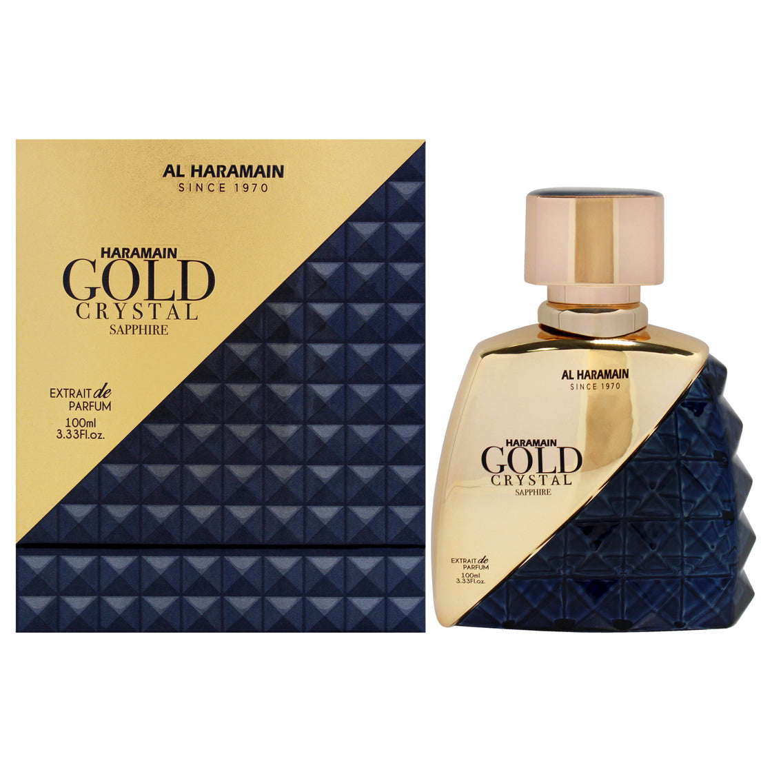 Al Haramain Gold Crystal Sapphire Eau De Parfum Spray 100ml
