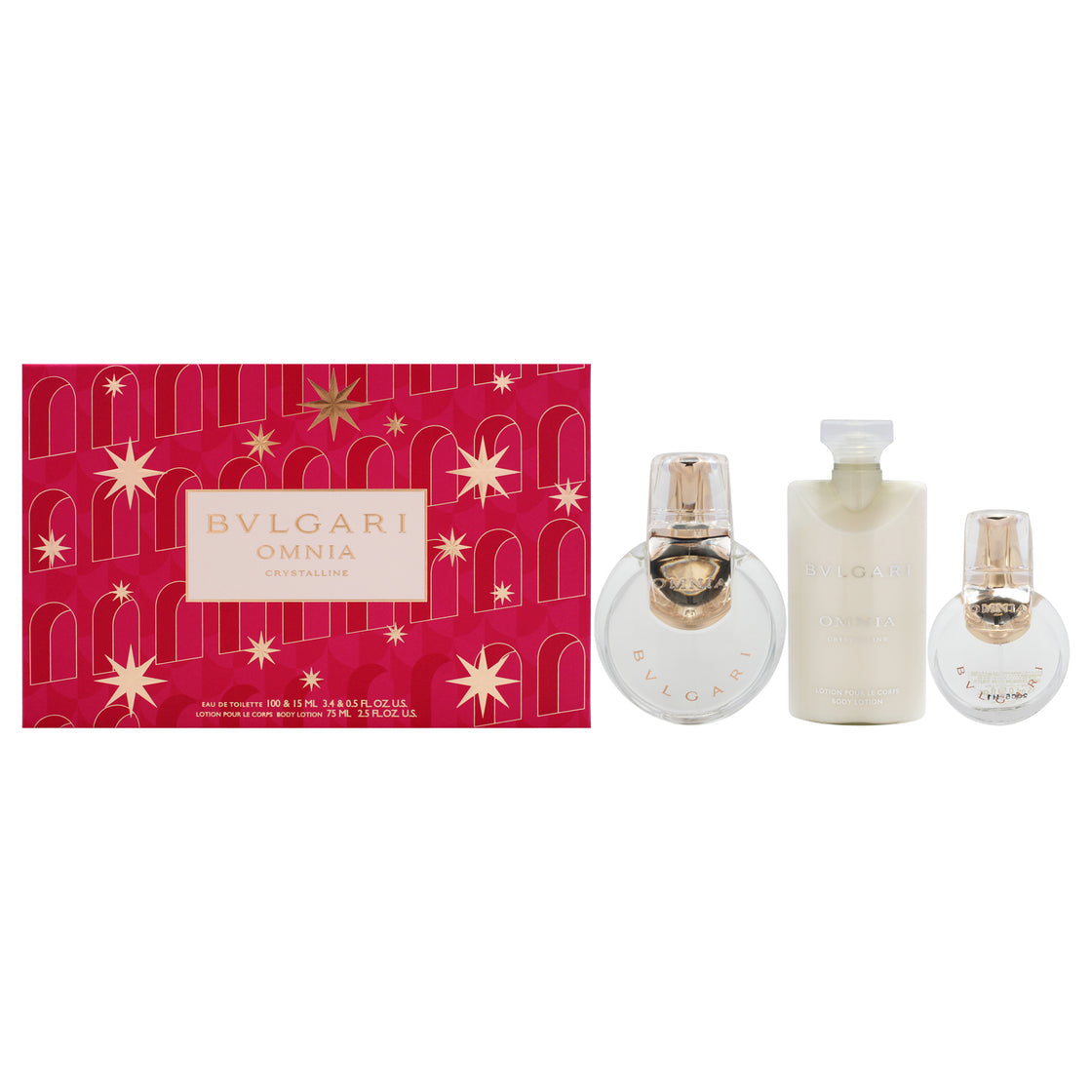 Bvlgari Omnia Crystalline Spring Edition + Body Lotion Eau de Toilette 100ml Unisexe