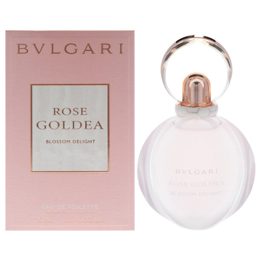 Bvlgari Rose Goldea Blossom Delight Eau De Toilette Spray 2.5 oz for Women