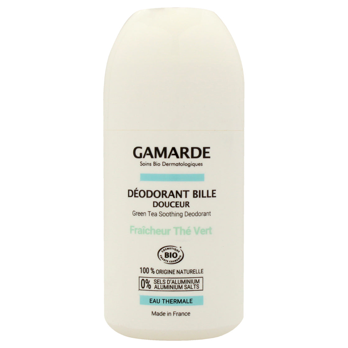 Gamarde Organic Roll-on Deodorant Fresh Green Tea Déodorant (Déo) Mixte 50ml