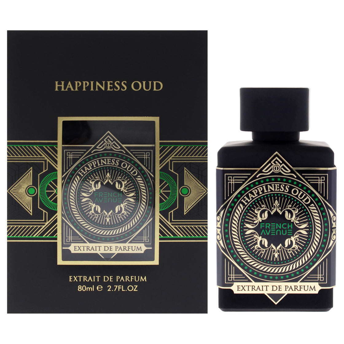 Fragrance World Happiness Oud Extrait De Parfum 80ml Unisex Perfume