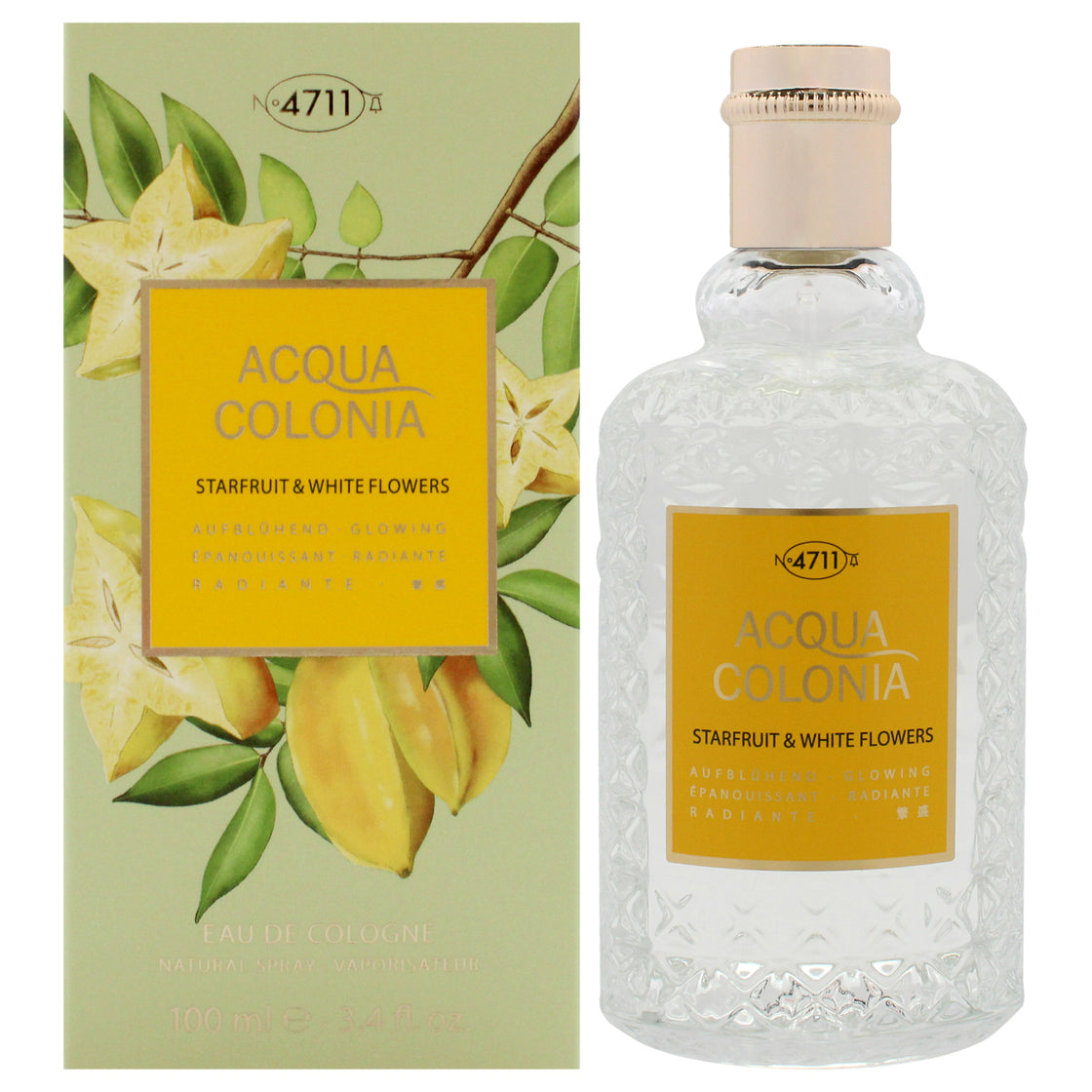 4711 Acqua Colonia Starfruit & White Flowers Eau de Cologne (EDC) Mixte 100ml