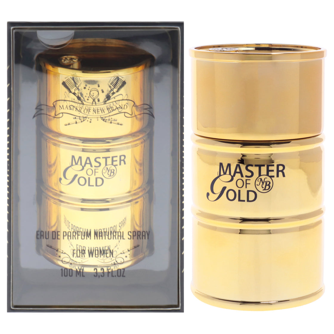New Brand Essence Gold Women EDP 100ml