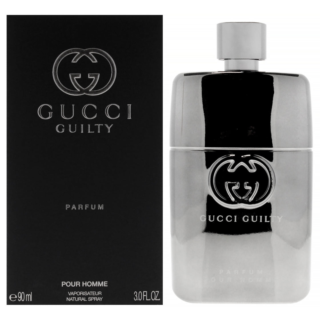 Gucci Guilty Pour Homme Parfum 90ml Men's Spray Eau De Parfum