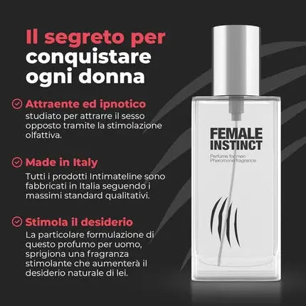 INTIMELINE Female Instinct Men's Perfume with Concentrated Pheromone Scent to Attract the Opposite Sex 30ml Intimateline