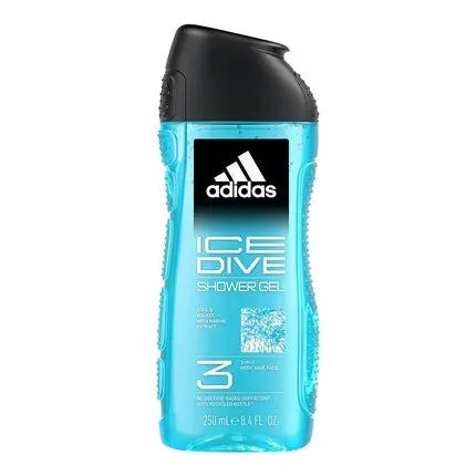 Ice Dive Shower Gel 250ml Avec Notes of Grapefruit, Orange, and Mint adidas