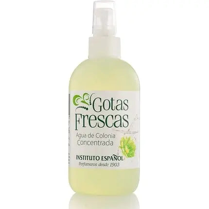 Institute Español Gotas Frecas Eau de Cologne Avec Spray 250ml Instituto Español