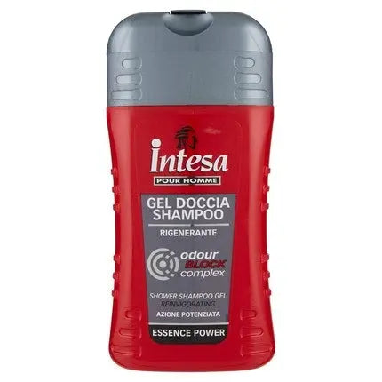 Intesa  Pour Homme Shower Gel Shampoo Regenerating 250ml Intesa