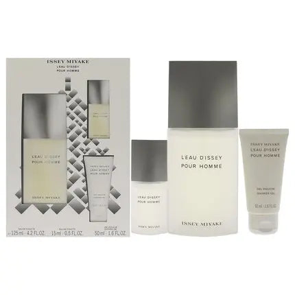 Issey Miyake L'eau d'Issey Pour Homme Men 3 Piece Gift Set Issey Miyake