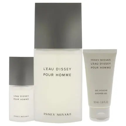 Issey Miyake L'eau d'Issey Pour Homme Men 3 Piece Gift Set Issey Miyake