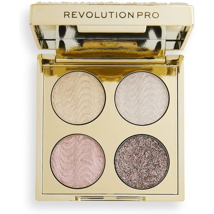 Revolution Pro Ultimate Eye Quad Champagne Crystal Palette