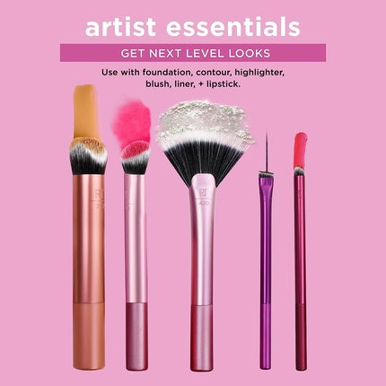 Real Techniques Artist Essentials Complete Face Makeup Brush Set