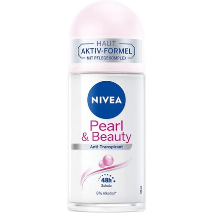 NIVEA Pearl + Beauty Roll-On Deodorant 50ml Nivea