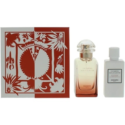 Jardin Sur la Lagune Eau de Toilette 50ml + Body Lotion 40ml - Pack of 2 Hermès