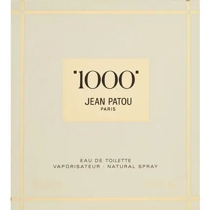 JEAN PATOU 1000 EDT Spray 30ml Jean Patou