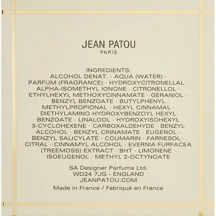 JEAN PATOU 1000 EDT Spray 30ml Jean Patou