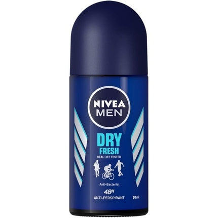 NIVEA MEN Dry Fresh Anti-Perspirant Deodorant Roll On 50ml Nivea