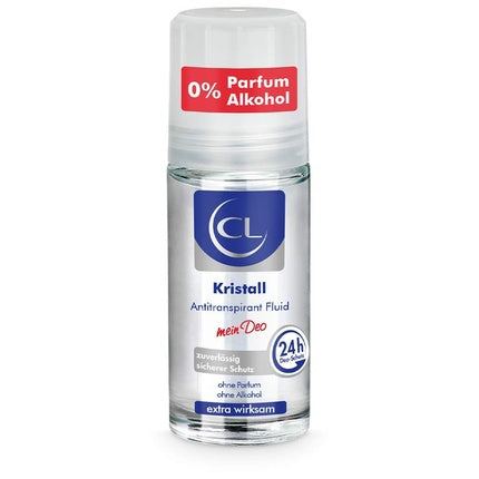 Cl Crystal Antiperspirant Against Heavy Sweating 50ml Deodorant Cl