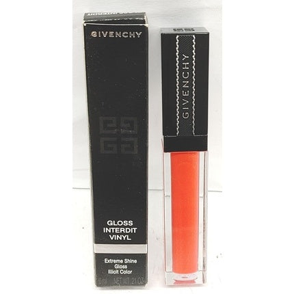 Givenchy Gloss Interdit Vinyl N°11 Bold Orange Lip Color