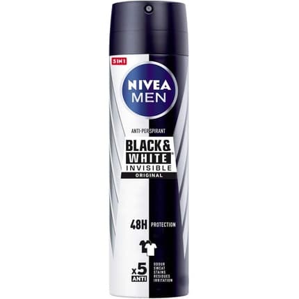 Nivea Invisible For Black And White Power Déodorant (Déo) Homme 200ml
