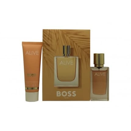 Hugo Boss Alive Gift Set 30 Ml And Body Lotion 50 Ml Eau de Parfum Unisexe