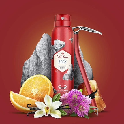 Old Spice Rock Antiperspirant and Deodorant Spray 150ml Old Spice