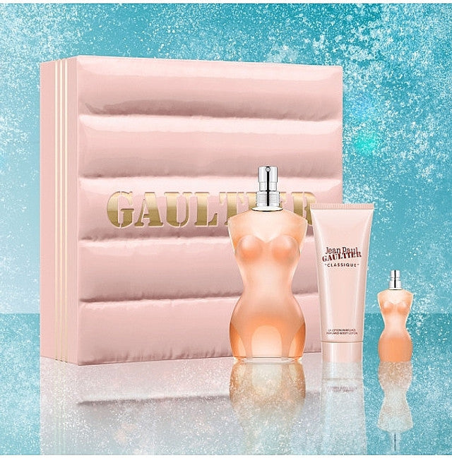 Jean Paul Gaultier Classique Eau de toilette 100ml + Eau de toilette 5ml + Body Lotion 75ml