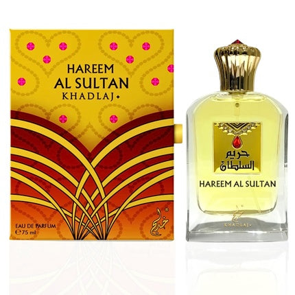 Khadlaj Hareem al Sultan Gold Eau de Parfum Spray for Unisex 2.5 Ounce 75ml Floral Khadlaj Perfumes