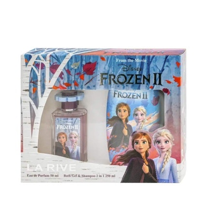 Disney Froz, 1oz équivaut à 30mlen - The Ice Queen - Gift Box Eau de Parfum 50ml and Shower Gel 250ml La Rive