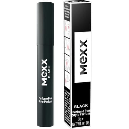 Mexx Black Woman to Go Floral-Fruity 's Stick with Creamy Texture Perfect for On-the-Go Parfum pour femme