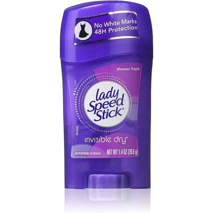 Lady Speed Stick Invisible Dry Antiperspirant and Deodorant Shower Fresh 1.4 Oz Lady Speed Stick