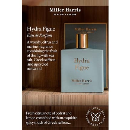 Miller Harris Hydra Figue Fresh Fig & Woody Perfume Eau de Parfum (EDP) Mixte 100ml