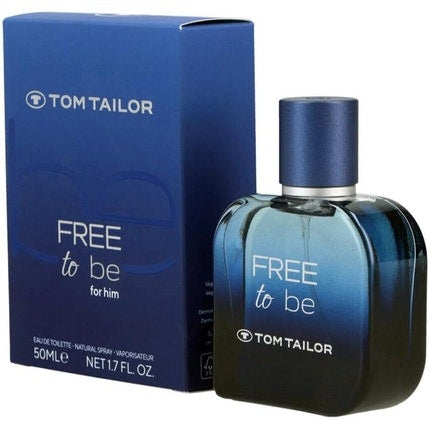 TOM TAILOR Free to be for Him Eau de Toilette Spray 50ml Tom Tailor