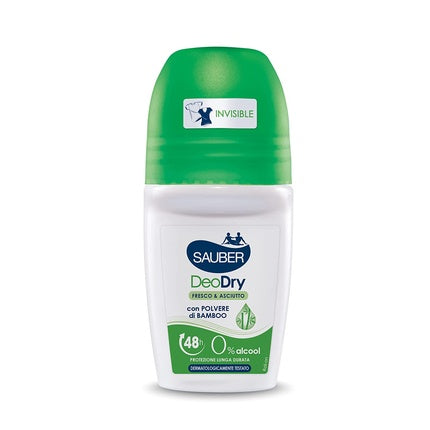 Sauber Dry Deodorant Roll-On 50ml Sauber